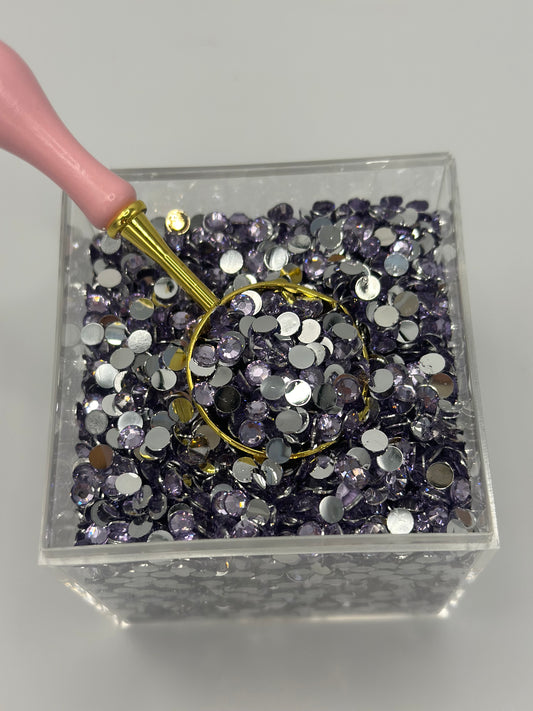 3mm Rhinestones Lavender