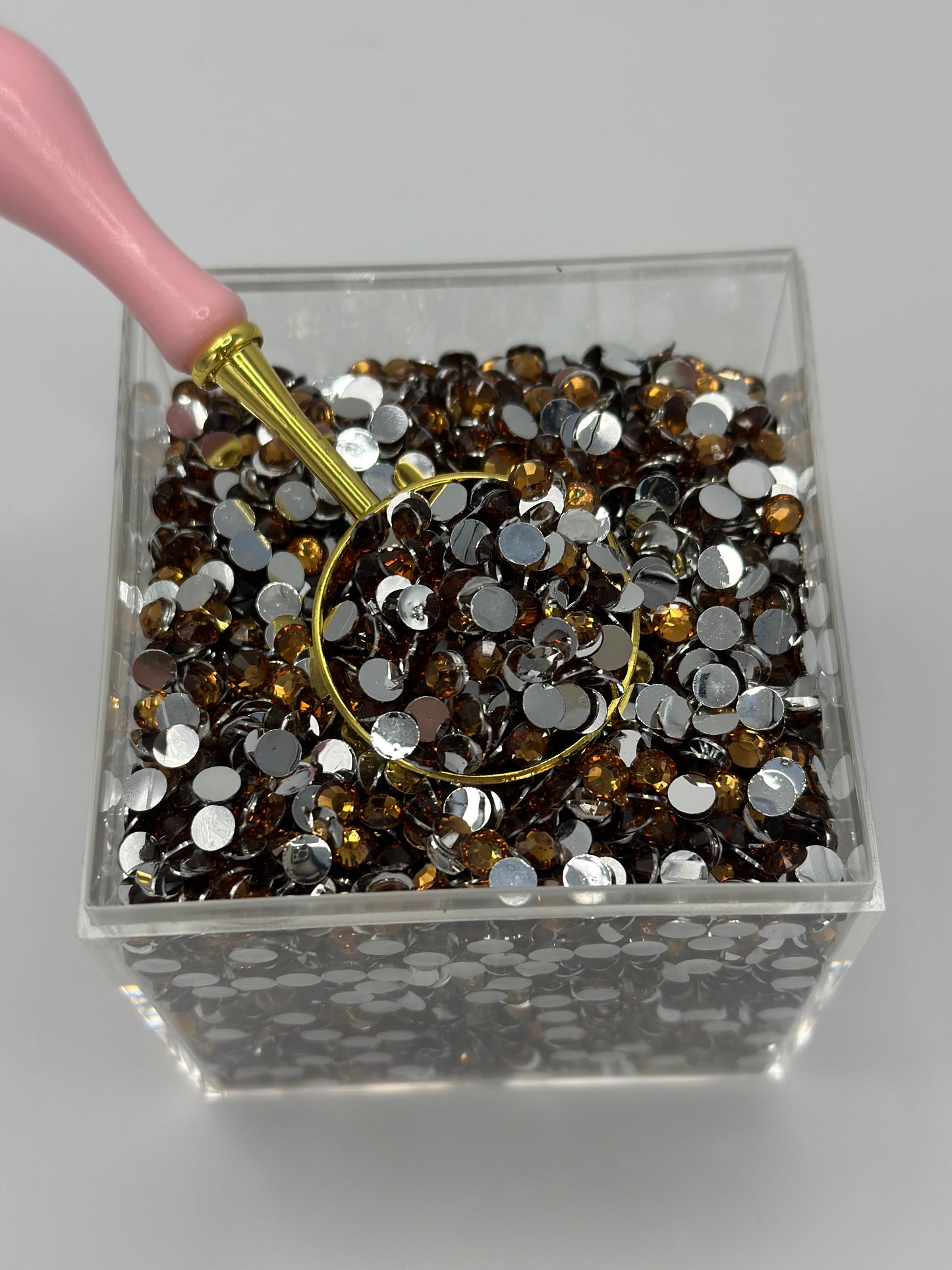 3mm Rhinestones Copper