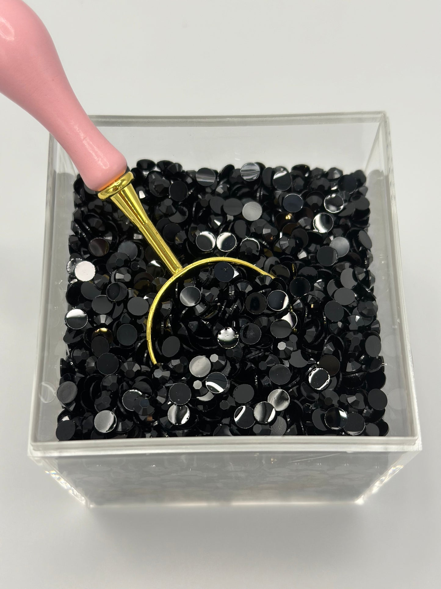 3mm Rhinestones Black