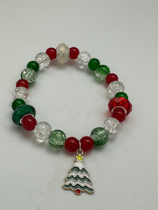 Glass Bead Bracelet A